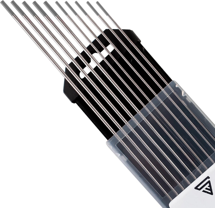 Produktbild Stahlwerk Wolframelektroden WC20 grau im Set - 5 x 1,6 mm + 5 x 2,4 mm