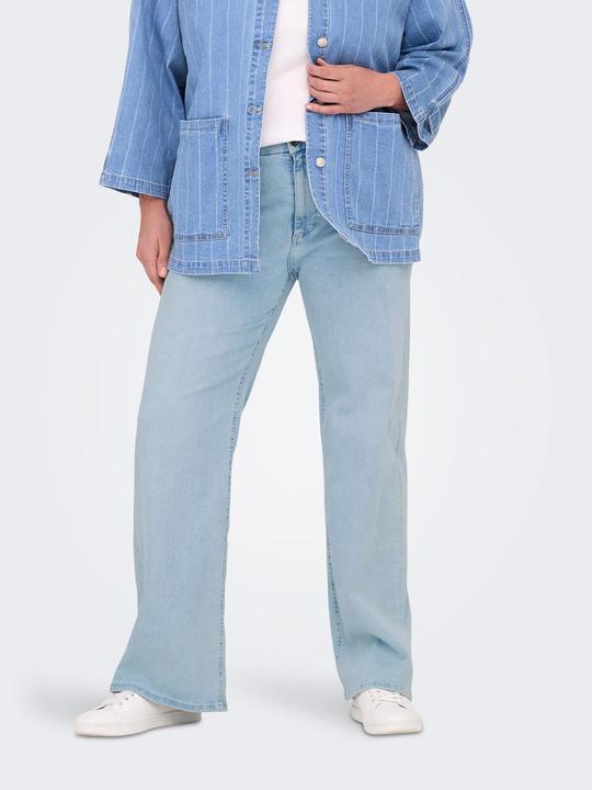 Produktbild Only CARWILLY Hohe Taille Weiter Beinschnitt Jeans Jeans mit weitem Bein (46)