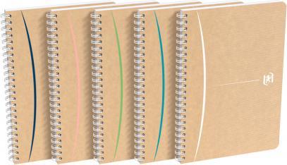 Produktbild Oxford Touareg Spiralheft A4 5mm kariert (A4, Kariert, Harter Einband)
