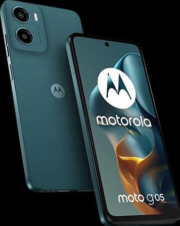 Actual product image Motorola moto g05 (128 GB, Forest Green, 6.67", Dual SIM, 50 Mpx, 2G)