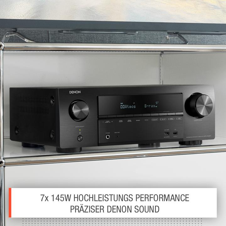 Actual product image Denon AVR-X1600H (7.2 channels, FM, DAB+)