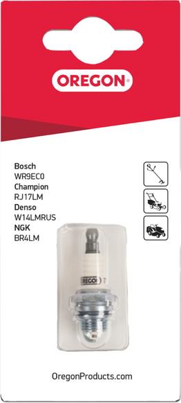 Actual product image Oregon Spark plug (Garden machinery spare parts)