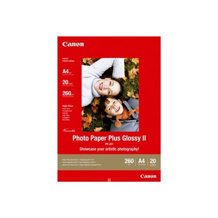 Image du produit Canon PP-201 Plus Glossy II (260 g/m², A4, 20 pcs)