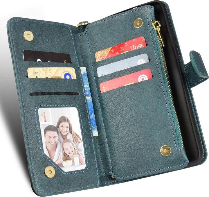 Actual product image Cover-Discount Google Pixel 7a - Wallet Case Green (Google Pixel 7a)