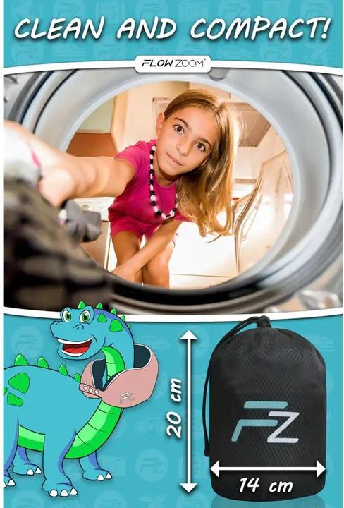 Immagine prodotto Flowzoom Cuscino da collo per bambini (Cuscino per testa e collo)