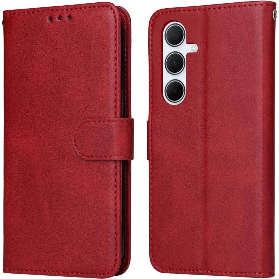 Cover-Discount Premium Handyhülle Etui (Samsung Galaxy A56), Smartphone Hülle, Rot