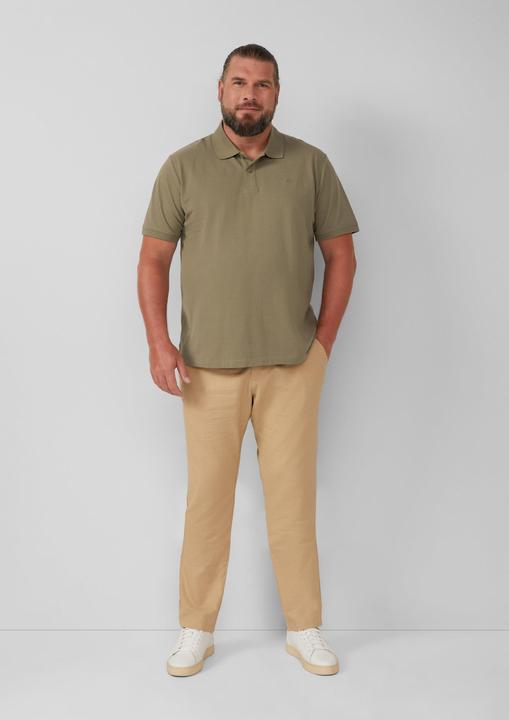 Produktbild S.Oliver Polo-Shirt Poloshirt aus Baumwollpiqué (4XL)