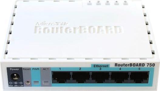 Actual product image MikroTik Router hEX Lite RB750R2