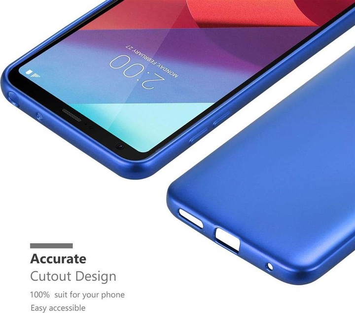 Actual product image Cadorabo TPU Matt Metallic Cover (G6)