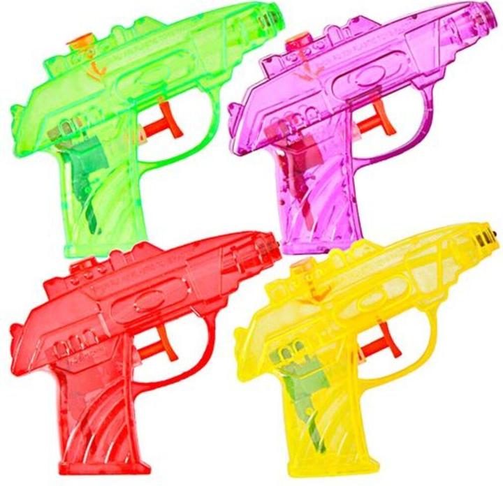 Actual product image Waterzone Water pistol set of 4 (Tank Integrated)