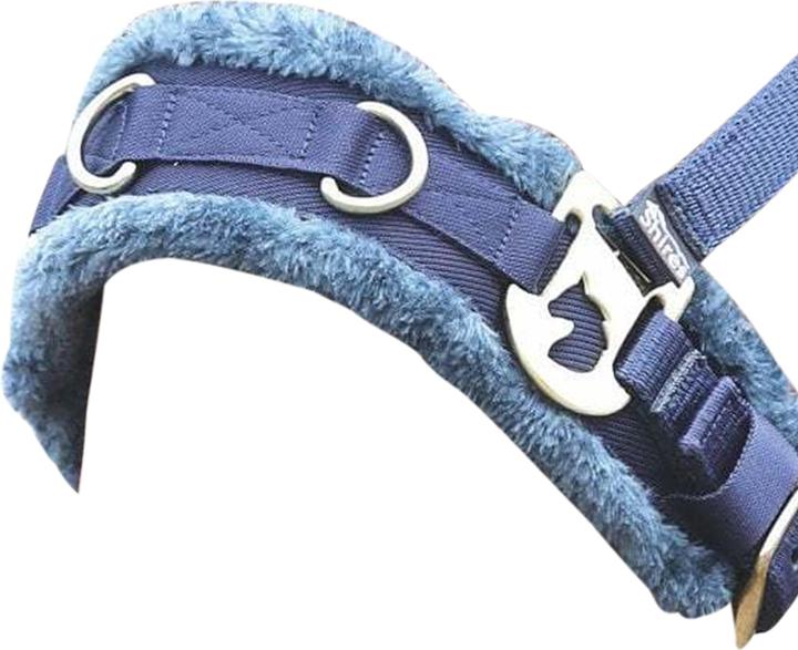 Actual product image Shires Plush cavesson