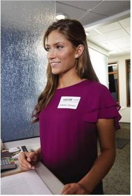 Actual product image Dymo S0722560 Blank name badges