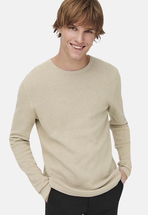 Produktbild Only & Sons Struktur Strickpullover (L)