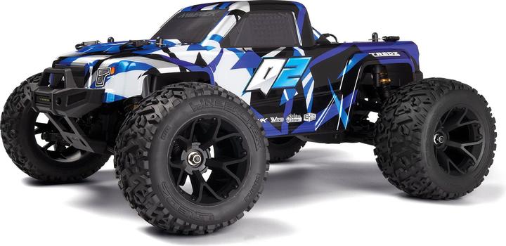 Maverick Quantum2 MT 1/10th Monster Truck - Blue (Presque prêt à être conduite)
