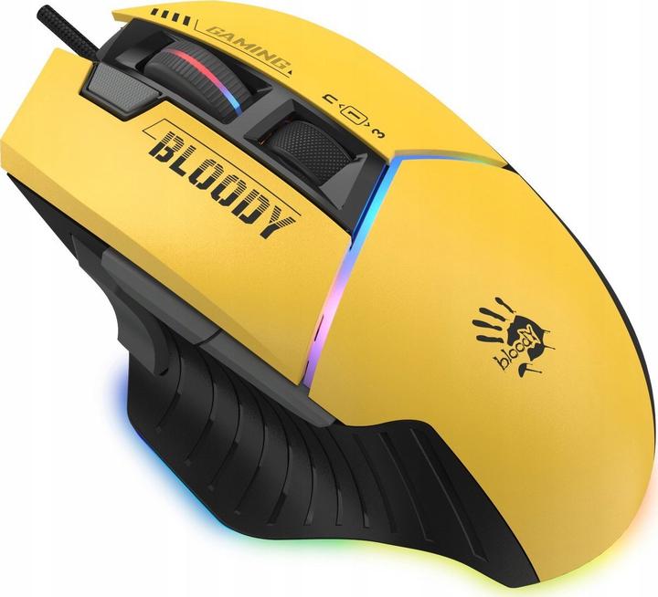 Produktbild A4Tech Mouse BLOODY W95Max USB Sports Lime (Kabelgebunden)