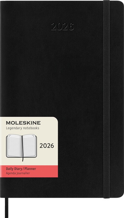 Moleskine Geschäftsagenda Daily (13 x 21 cm, Englisch)