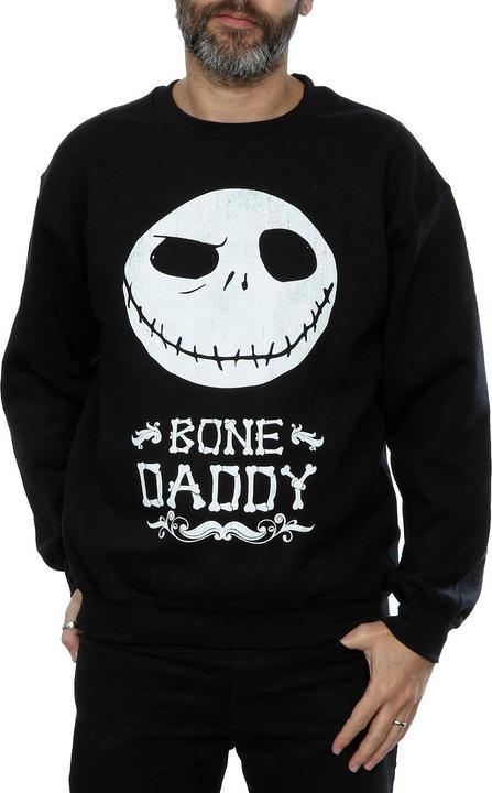 Actual product image Disney Mens Nightmare Before Christmas Bone Daddy Sweatshirt (M)