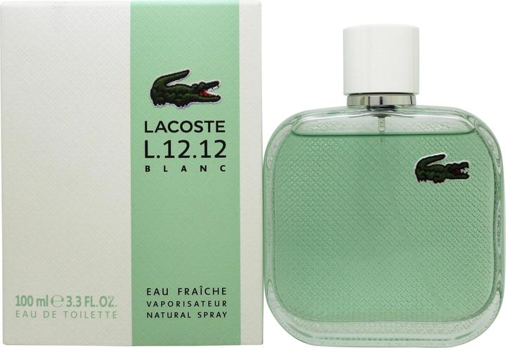 Actual product image Lacoste L.12.12 Blanc Eau Fraiche EDT 100 ml (Eau de toilette, 100 ml)