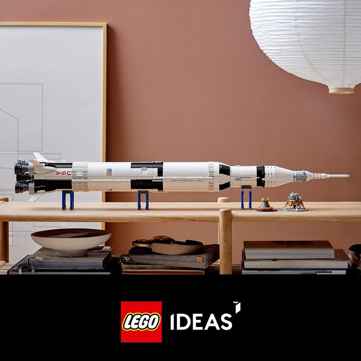 Produktbild LEGO NASA Apollo Saturn V (92176, LEGO Ideas, LEGO Seltene Sets)