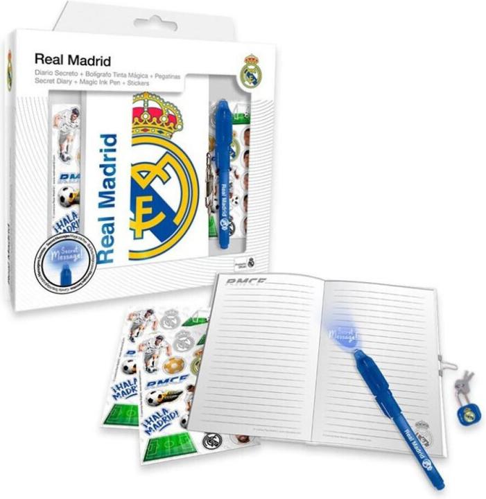 Immagine prodotto Kids Licensing Real Madrid Diary + Magic pen