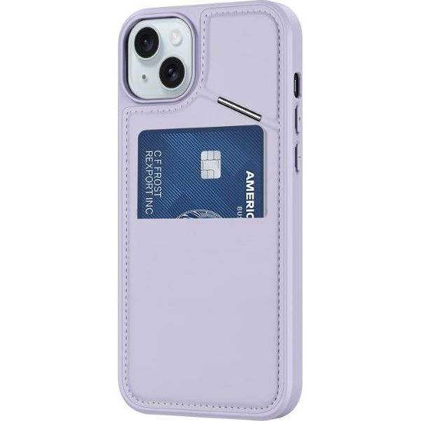 Dux Ducis Rafi II Mag Series PC und TPU hardcase Hülle (Apple iPhone 15), Smartphone Hülle, Violett