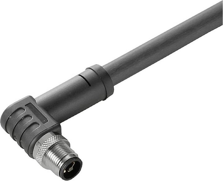 Actual product image Weidmüller 2050650300 Sensor/actuator plug connector, pre-assembled M12 plug 3.00 m Polzah