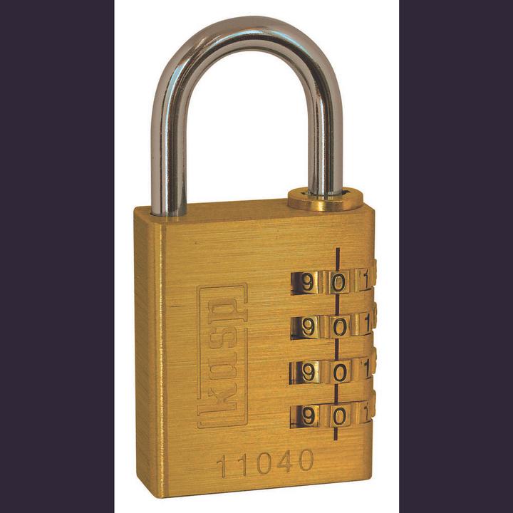 Productafbeelding Kasp Hangslot K11020D Goud-G