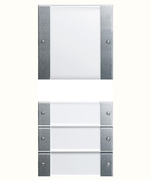 Actual product image Gira Rocker set 4f (1+3) BSF System 55 clear/F 213426