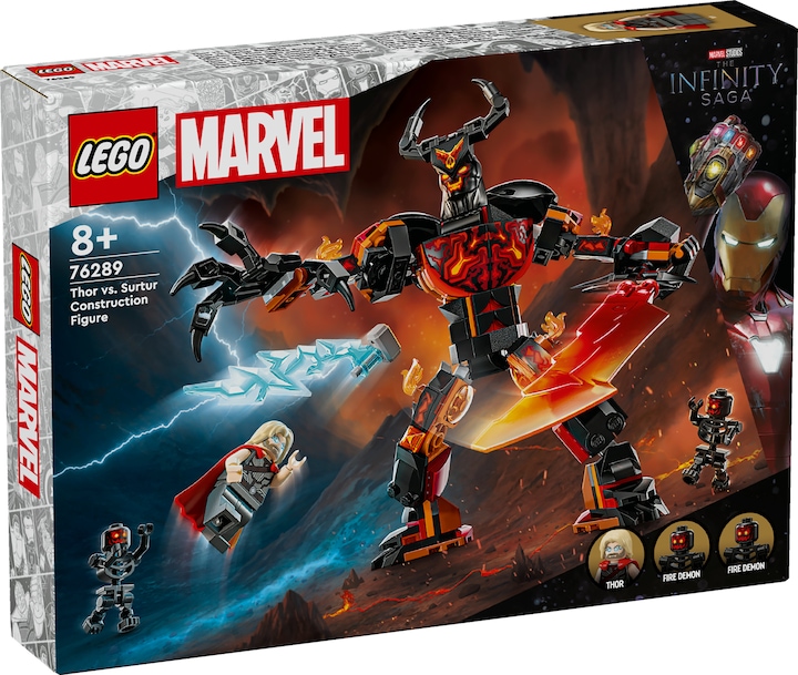 Immagine prodotto LEGO Figura di costruzione di Thor contro Surtur (76289, LEGO Marvel)