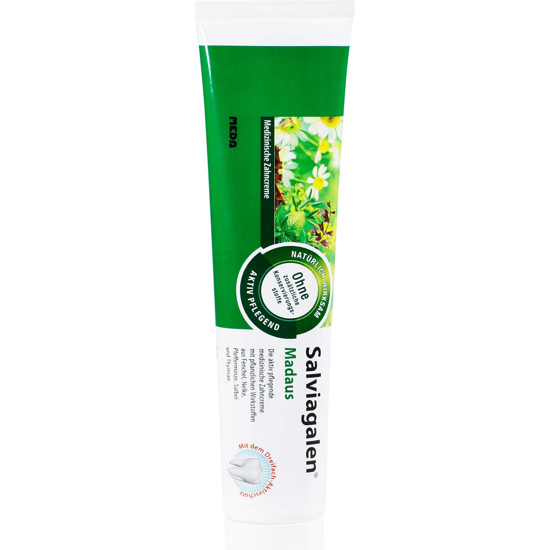 Meda Pharma, Zahnpasta, Salviagalen Madaus, 75 ml Zahncreme (75 ml)