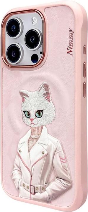 Produktbild Nimmy Etui Magnetic fashion cute pet MagSafe do iPhone 16 Pro Max różowy (Apple iPhone 16 Pro Max)