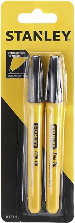 Produktbild Stanley Feine SpitzePermanentMarkerStift (2erPack) (2x)