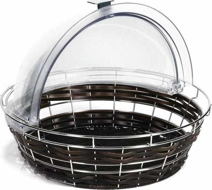 Actual product image APS Wicker basket round approx. Ø 40cm, H 10cm (without lid)