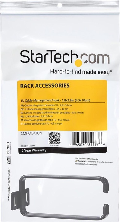 Produktbild StarTech Rack Cable Management D-Ring