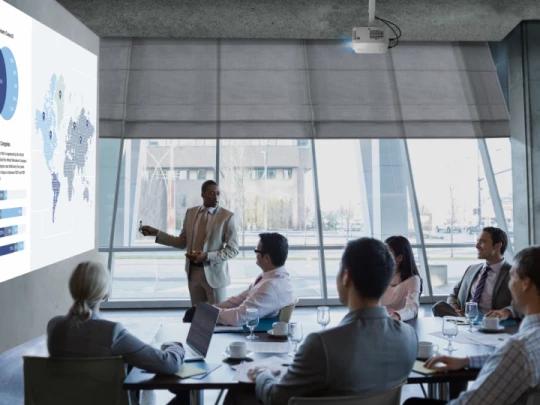 Immagine prodotto Viewsonic LS510W - Proiettore DLP - LED RGB - 3000 ANSI lumen - WXGA (1280 x 800) - 16:10 - 720p - z (WXGA, 3000 lm, 1.55 - 1.7:1)