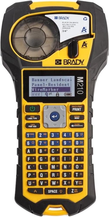 Productafbeelding Brady M210 etikettenprinter, kartonverpakking, mobiel etiketteerapparaat, continu en etiketten printen, A