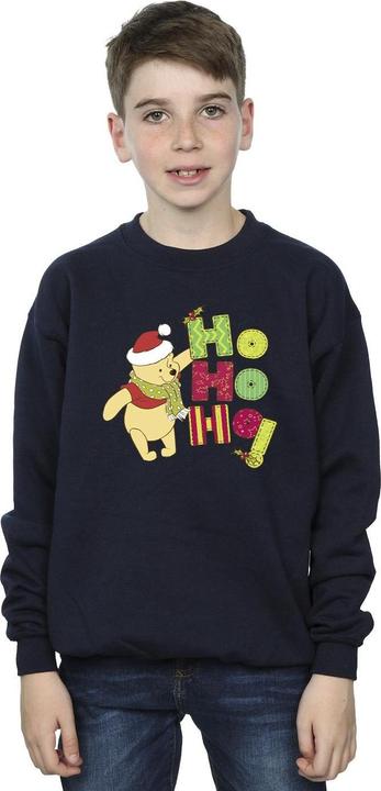Produktbild Disney Winnie The Pooh Ho Ho Ho Scarf Sweatshirt Jungen (140, 146)