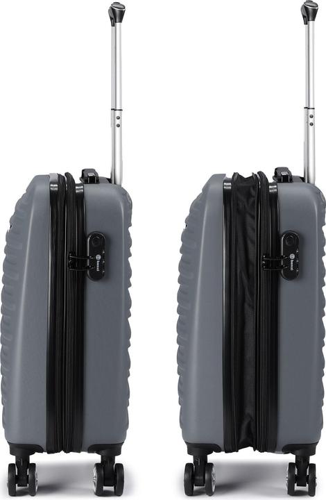 Actual product image Benzi 5493 4 Rollen Kabinentrolley S 53 cm mit Dehnfalte (38 l)