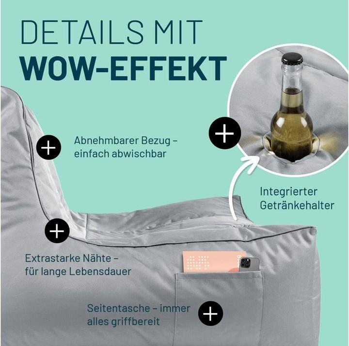 Produktbild Lumaland Sitzsack Lounge