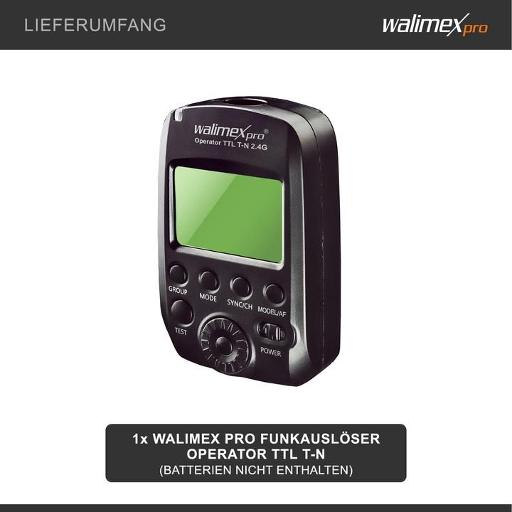 Image du produit Walimex pro par émetteur T-C Nikon Mover 400 TTL (Funk)