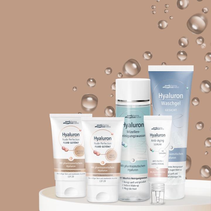 Produktbild Dr. Theiss Hyaluron Nude Perfection Fluid getönt heller HTL20, 50 ml CRE (Sonnencreme, SPF 20, 50 ml)