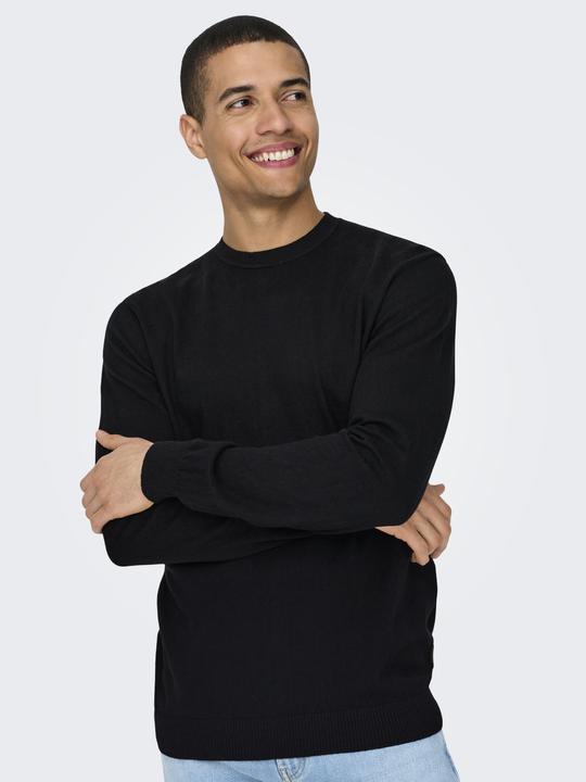 Image du produit Only & Sons Onsloui Reg 12 Mel Crew Knit Noos (XS)
