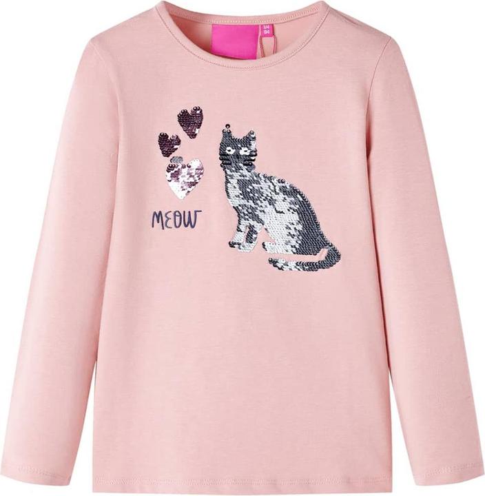 Immagine prodotto VidaXL Camicia da bambino a maniche lunghe rosa chiaro 140,Materiale: 95 % cotone. 5 (140)