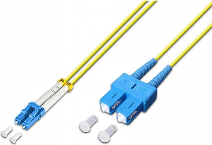 Image du produit Lightwin Câble de raccordement duplex à fibre optique (CAT6, 5 m)