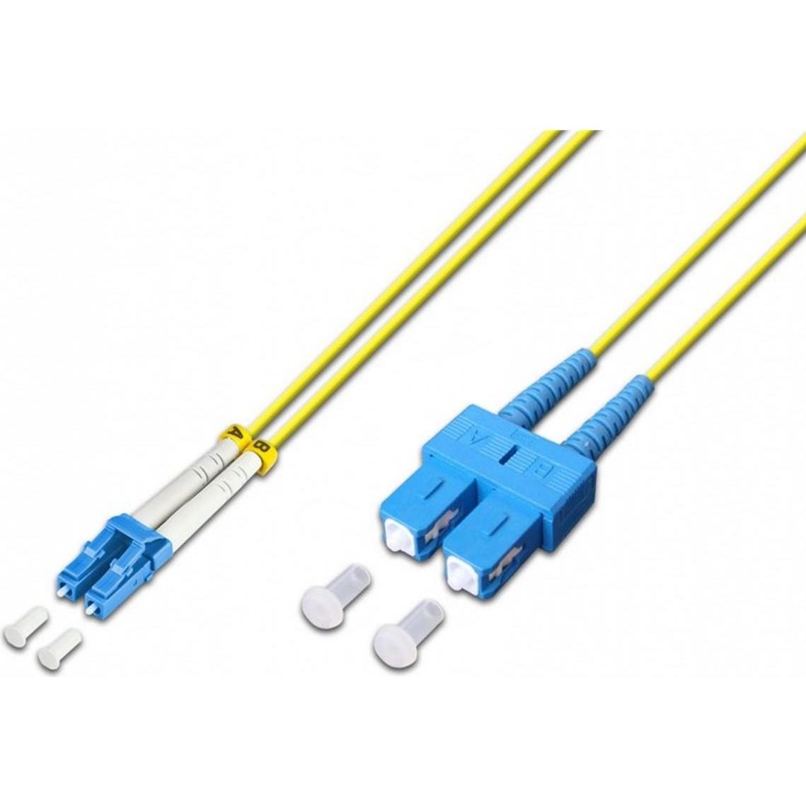 Lightwin Cavo patch duplex in fibra ottica (CAT6, 5 m), Cavo di rete