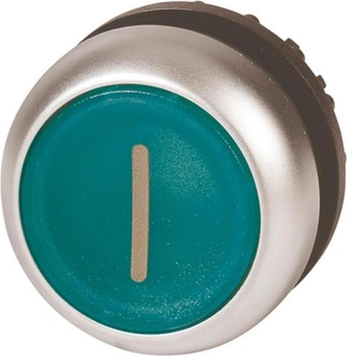 Actual product image Eaton Illuminated PB, flush, green '1