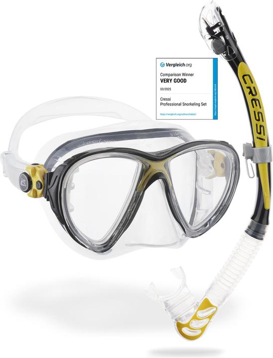 Image du produit Cressi Big Eyes Evolution + Alpha Ultra Dry