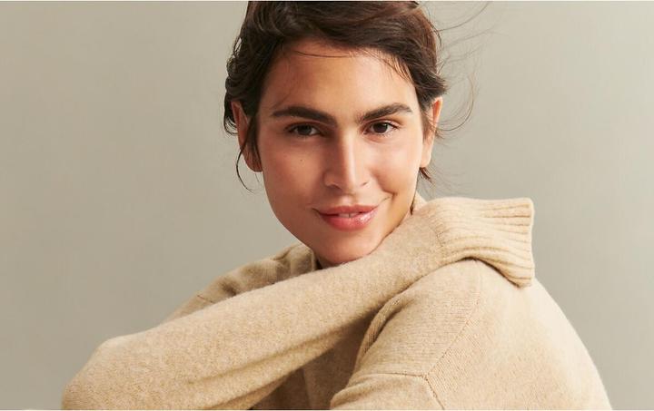 Produktbild La Redoute Collections Pullover mit rundem Ausschnitt (S)