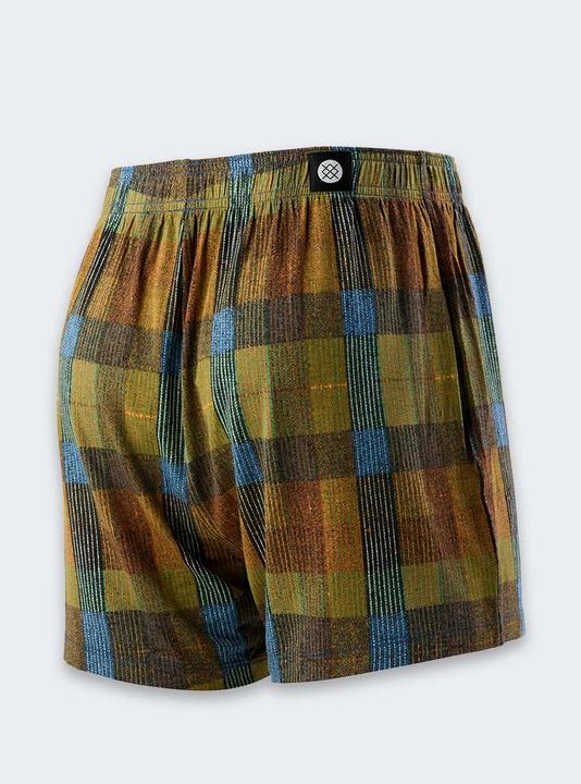 Image du produit Normann Butter Blend Boxershorts mit Karomuster (L, Une unité par pack)