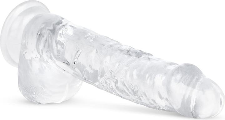 Actual product image Easytoys Jelly Dildo with Balls - 13.5 cm